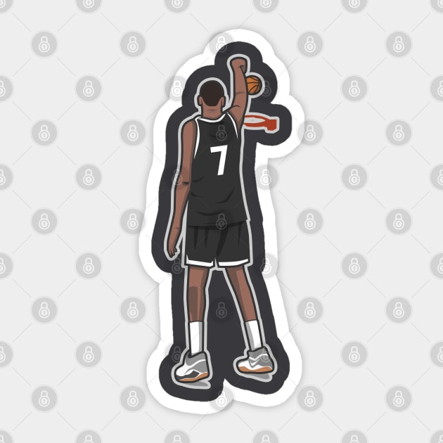 Kevin Durant Cartoon Style Sticker by ray1007